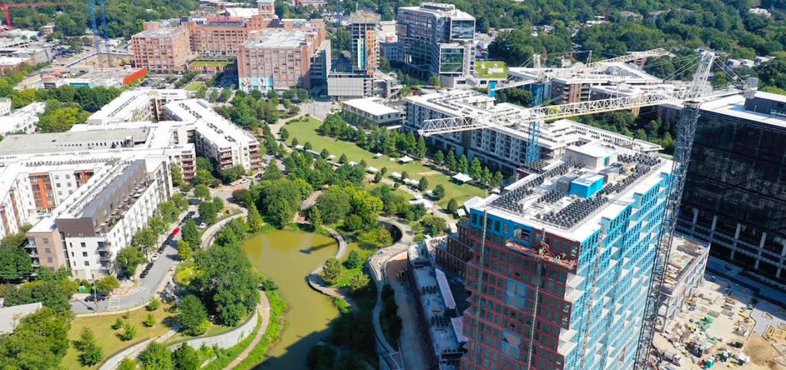 Aerial Tour: Atlanta's New Old Fourth Ward Is Unrecognizable | Urbanize ...